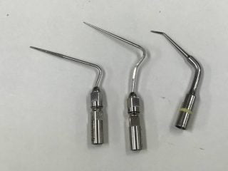 チップ先端の太さや角度の違うチップ