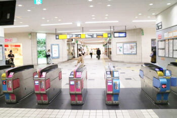 東急東横線・目黒線 武蔵小杉駅 南口改札を出ます。