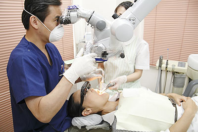 顕微鏡歯科治療